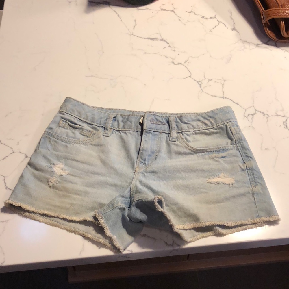 Girls jean shorts